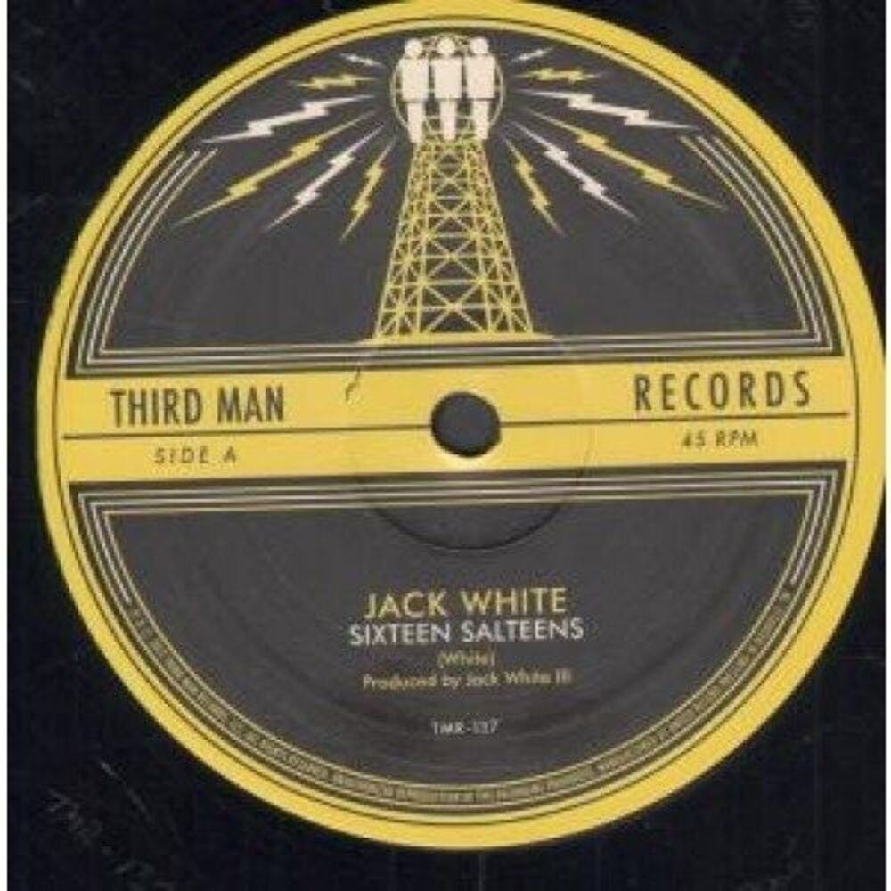 Jack White - Sixteen Saltines/Love Is Blindness  7-INCH SINGLE